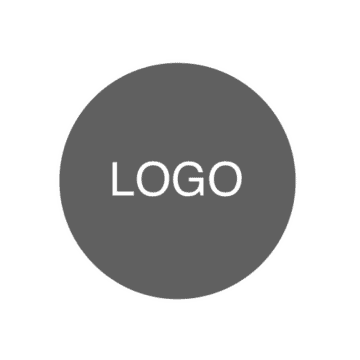 logo-placeholder-image-6 Gray circular company logo.